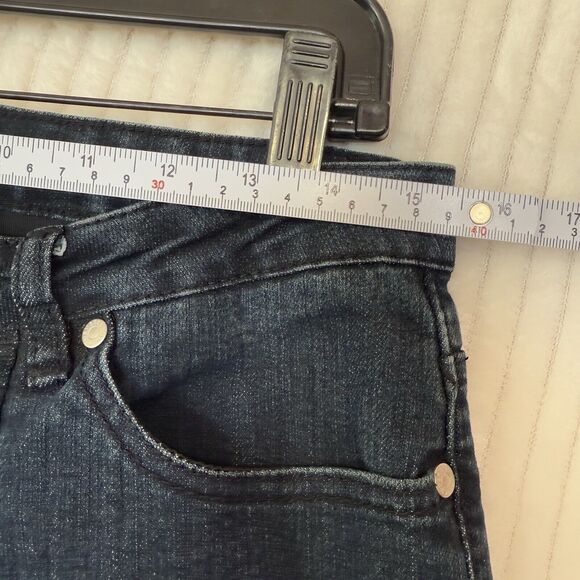 Members Jeans Straight Leg Sz‎ 10 Dark Blue Denim - Picture 5 of 16